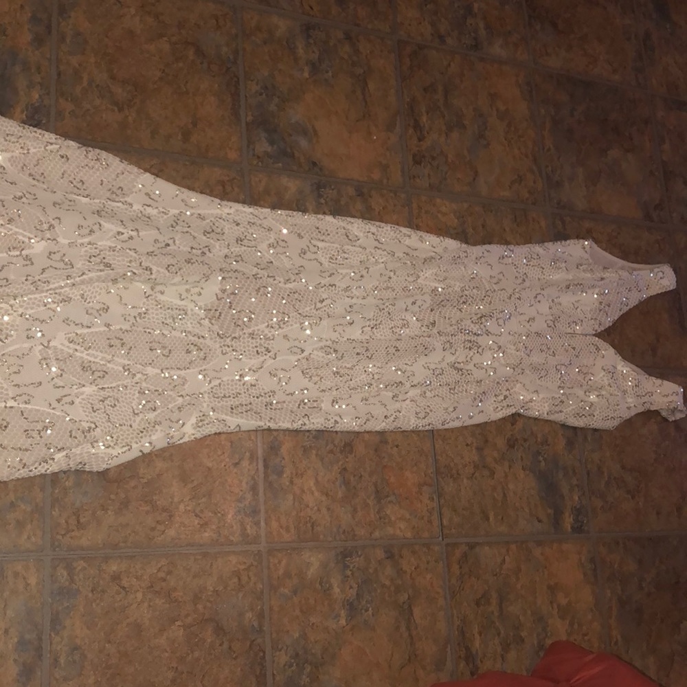 Venus snakeskin evening gown